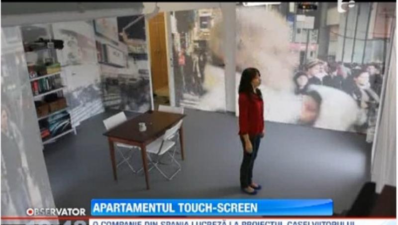 Apartamentul cu pereti touchscreen, o noua inovatie in domeniul locuintelor inteligente