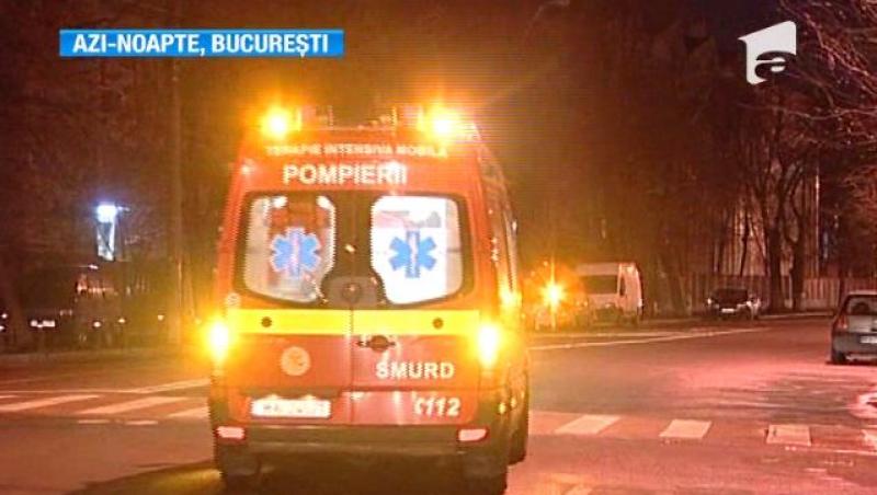 Carambol pe o sosea din Bucuresti! Un sofer prea beat ca sa mai vada masinile din fata a bagat trei oameni in spital