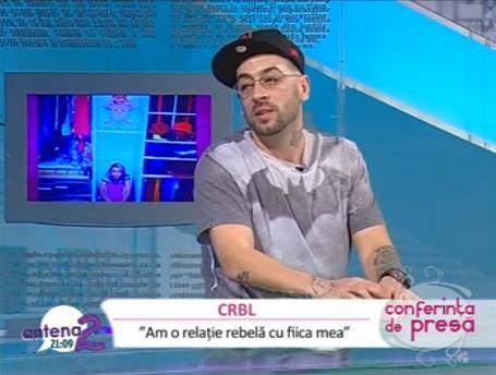 CRBL face dezvaluiri despre viata de familie: "Am o relatie rebela cu fiica mea"