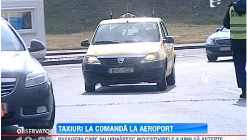 Nou sistem de functionare a taxiurilor la Aeroportul International 