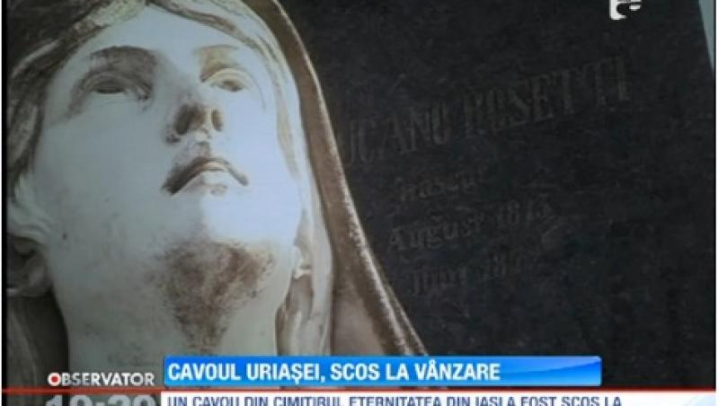 Loc de veci cu pret de garsoniera: Un cavou dintr-un cimitir iesean costa 25.000 de euro