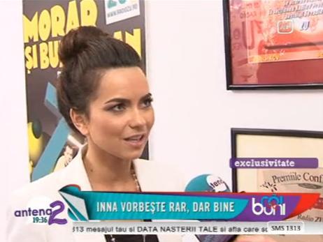 In EXCLUSIVITATE, Inna vorbeste rar, dar bine: "Am cantat complet fals"! 