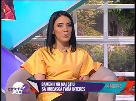 Adelina Pestritu: "Oamenii nu mai stiu sa iubeasca fara interes"