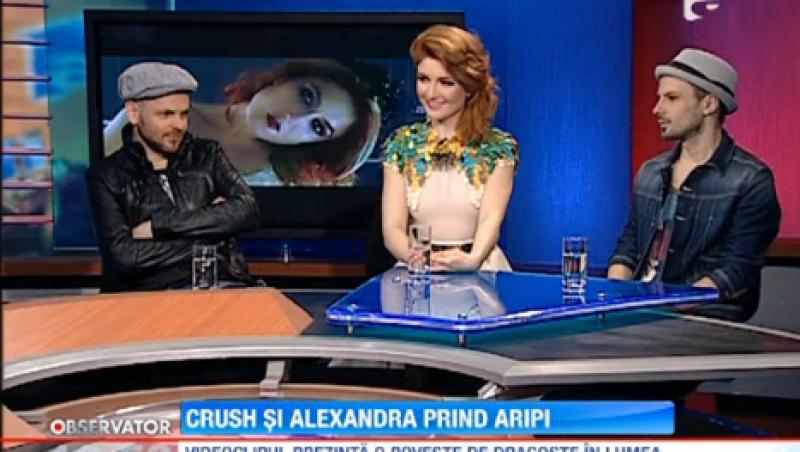 Alexandra Ungureanu si Crush au lansat videoclipul piesei 