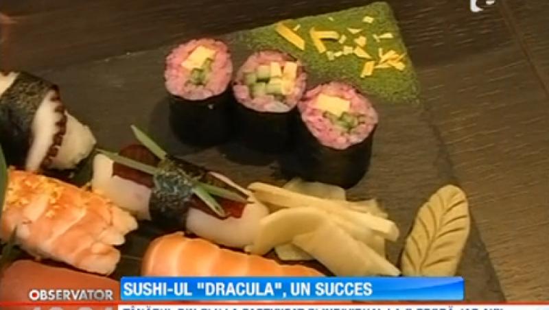 Contele Dracula a ajuns si in Japonia, la Cupa Mondiala de Sushi! S-a lasat cu premii!