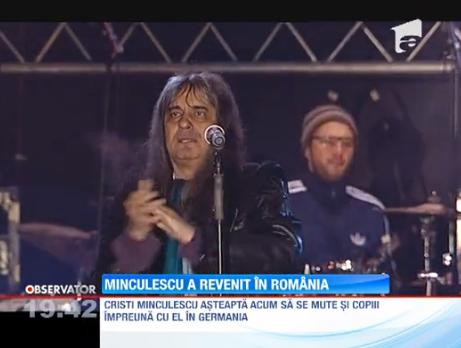 Cristi Minculescu a revenit in Romania! Artistul este invitat special la show-ul "Te cunosc de undeva!"