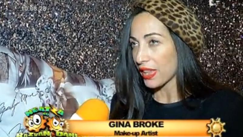 Gina Brooke, make-up artistul personal al Madonnei, in vizita in Romania