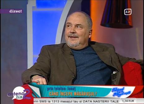O farsa in direct i-a trezit nostalgii lui Eugen Cristea! "Cand incepe, domnule, 'Feriti-va de magarus'?"