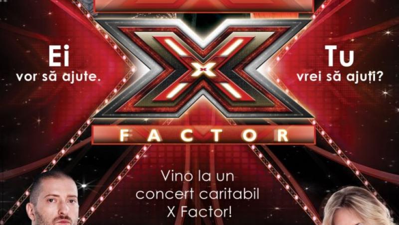 Finalistii X Factor vor canta in scopuri caritabile