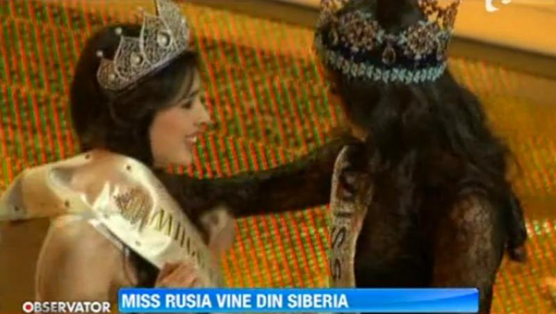 Miss Rusia, o studenta la transporturi din Siberia