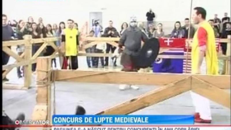 Primul turnir de lupte medievale din Romania s-a desfasurat la Cluj-Napoca