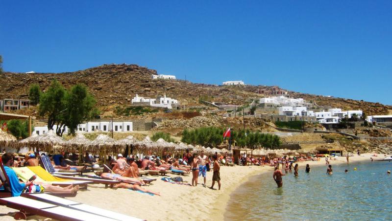 Beach cluburi in Mykonos