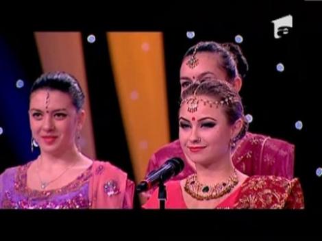La "Romania Danseaza", mai ceva ca la Bollywood: Vezi un dans indian spectaculos al trupei Nritya!
