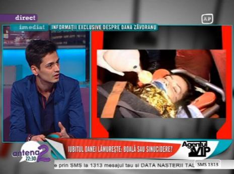 EXCLUSIV! Iubitul Oanei Zavoranu: "A lesinat de mai multe ori in casa, dar am evitat sa sun la 112 pentru a nu se afla"