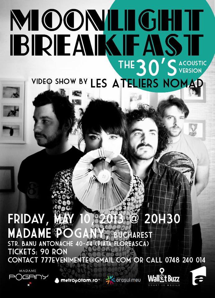 Moonlight Breakfast face show la Madame Pogany