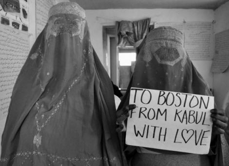 To Boston. From Kabul. With Love