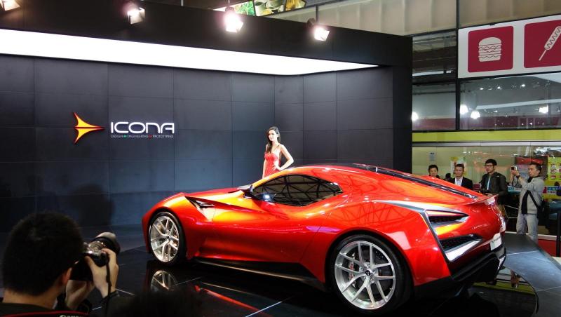 Icona Volcano - Un cocteil Ferrari-Lexus-Alfa de 2 mil. euro care face 100 km/h in 2.9 sec.