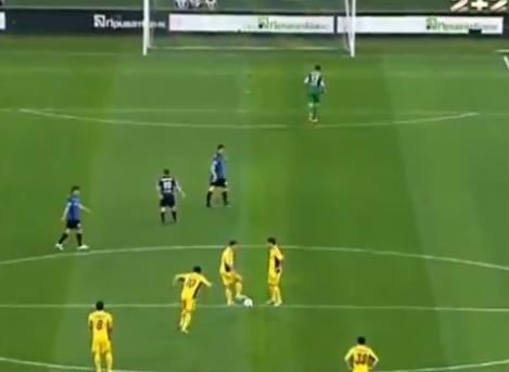 VIDEO! Reusita Zilei vine din Ucraina: Au primit gol, dar au egalat in cateva secunde. De la mijlocul terenului!