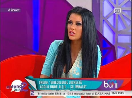 VIDEO amuzant! Daniela Crudu: "Ginecologul lucreaza acolo unde altii... se imbata!"