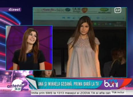 La 18 ani, Ana Maria, fiica lui Mircea Geoana, a strans 10.000 de euro pentru copiii bolnavi de SIDA