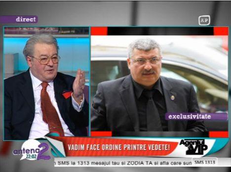 Corneliu Vadim Tudor l-a facut praf pe Silviu Prigoana: "In afara de frana aia de muci de sub nas nu are nimic"