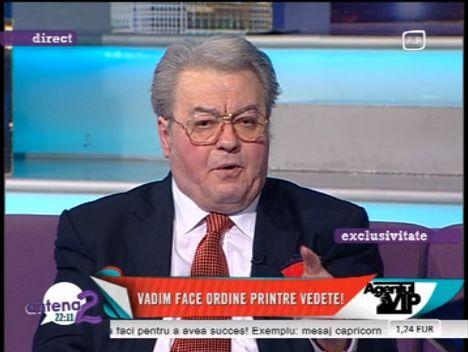 Corneliu Vadim Tudor: "Prigoana are probleme la mansarda. Nu mi-a facut nici o televiziune"