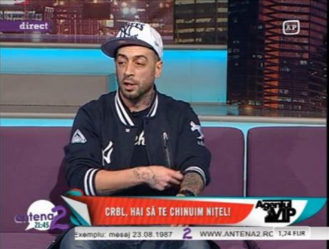 CRBL isi aminteste de eroii din copilarie: "Imi placeau cascadoriile!" Afla cine l-a inspirat pe artist!