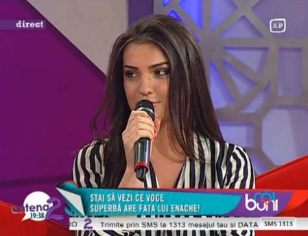 Diana, fiica lui Adrian Enache mosteneste talentul tatalui. Canta foarte bine, dar mai ales, arata extraordinar! (VIDEO)