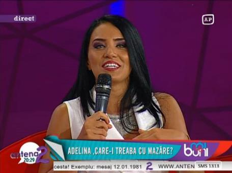 VIDEO! Adelina Pestritu intr-o emisiune tv: "Sunt insarcinata cu gemeni!"