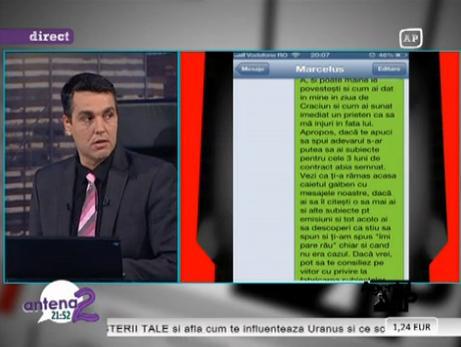 Marcel Toader a lovit-o pe Gabriela Cristea in ziua de Craciun. Iata SMS-ul pe care nu a reusit sa-l faca pierdut!