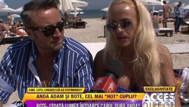 Catalin Botezatu si Anda Adam, surprinsi impreuna la mare: 