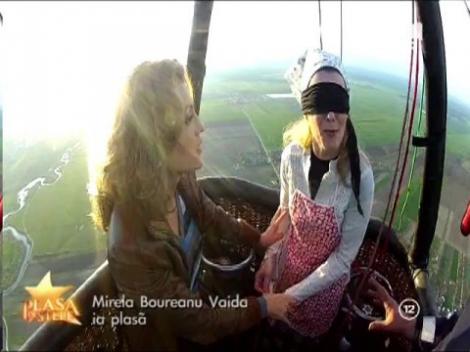 Mirela Boureanu Vaida, clipe de groaza intr-un balon cu aer cald: A cazut in "Plasa de stele"!
