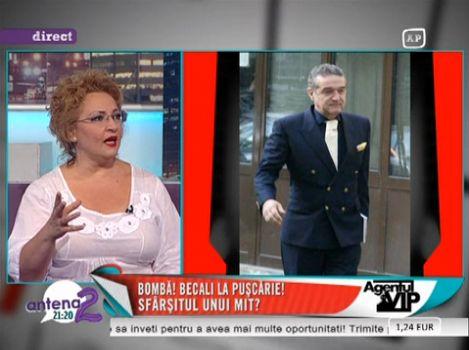 Mihaela Tatu despre condamnarea lui Gigi Becali: "Trebuia sa-si puna lacat la gura. Acum suporta consecintele"