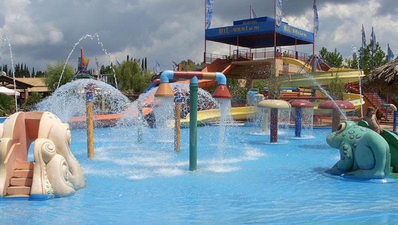 Distractie garantata la  Aqualand in Corfu