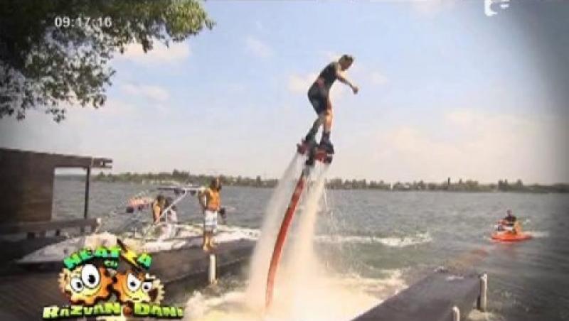 FlyBoard, sportul care te face sa te simti ca un delfin sau un mod extrem de a petrece timpul liber!