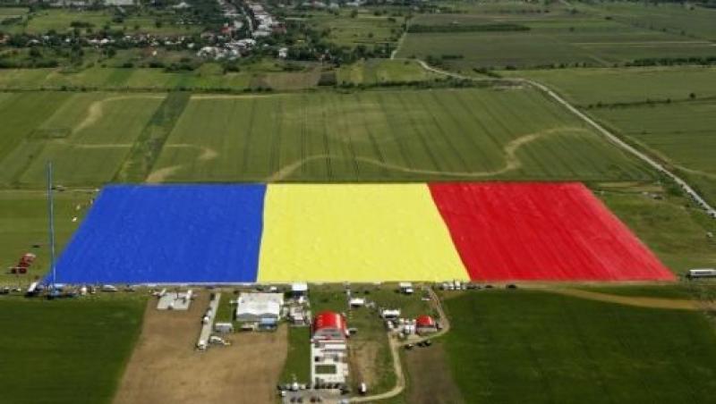 Antena 3 si Romania, in Cartea Recordurilor cu cel mai mare steag tricolor