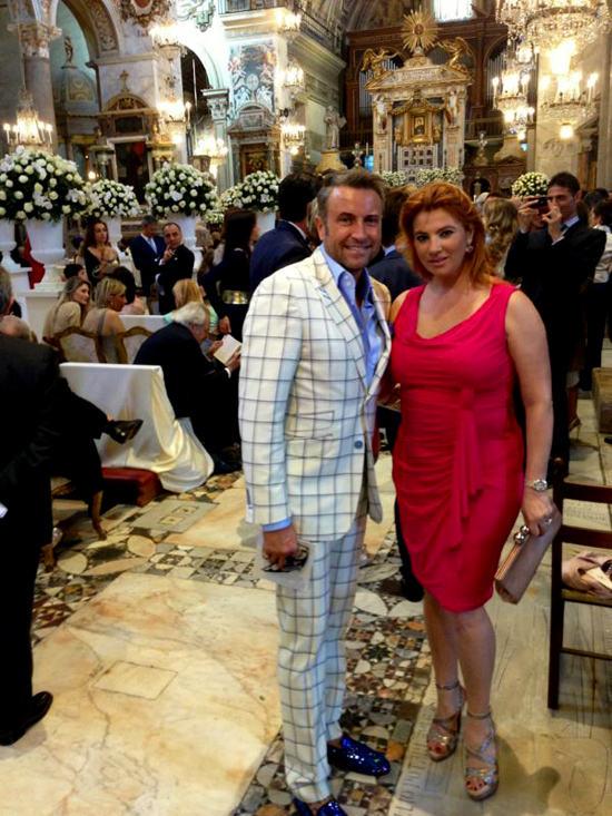 Catalin Botezatu si Mihaela Borcea au participat la nunta Valeriei Marini