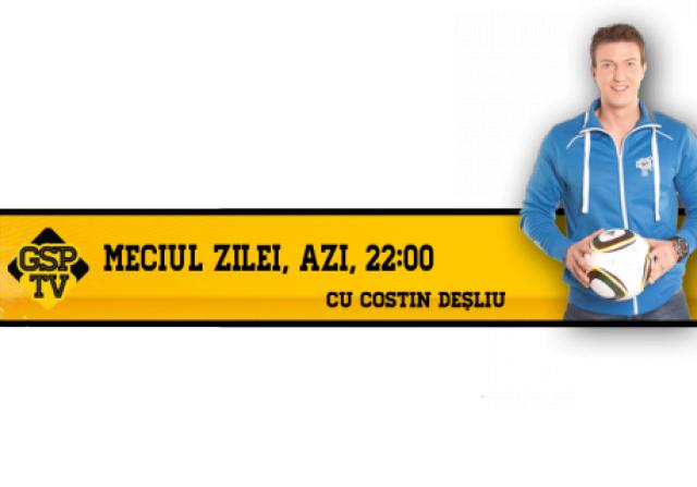 Urmareste emisiunea "Meciul Zilei" si poti deveni campion adevarat! Castiga premiile puse in joc de la 22:00, in direct la GSP TV