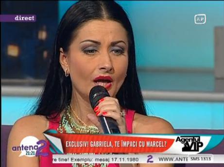 Exclusiv! Gabriela Cristea: "Nu vreau sa ma impac la televizor, ce-i aia sa apari cu un buchet de flori la tv?"