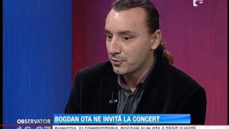 Pianistul Bogdan Ota va invita la concert!