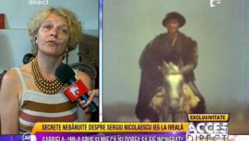 Gabriela Nicolaescu, a doua sotie a lui Sergiu Nicolaescu, s-a destainuit la Acces Direct