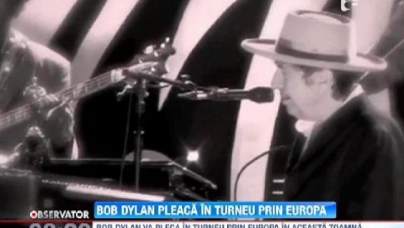 Bob Dylan pleaca in turneu prin Europa! Vine si in Romania?