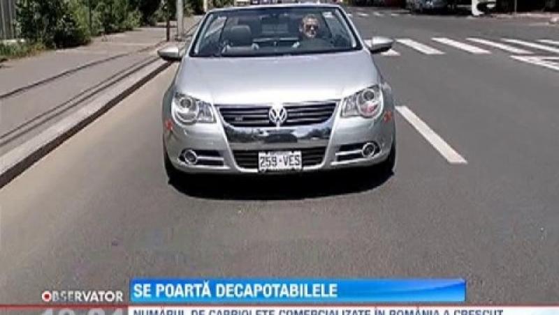 Se inmultesc masinile decapotabile in Romania!