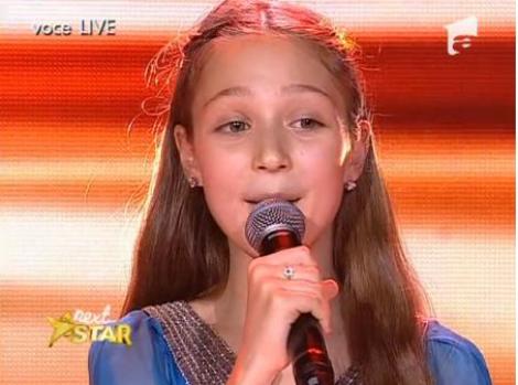 Francesca Nicolescu a castigat premiul de Popularitate la Next Star!