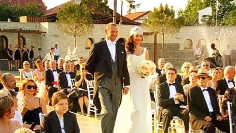 Imagini in EXCLUSIVITATE de la nunta lui Viorel Catarama si a Adinei Alberts!