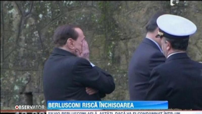 Silvio Berlusconi risca sa fie condamnat in dosarul 