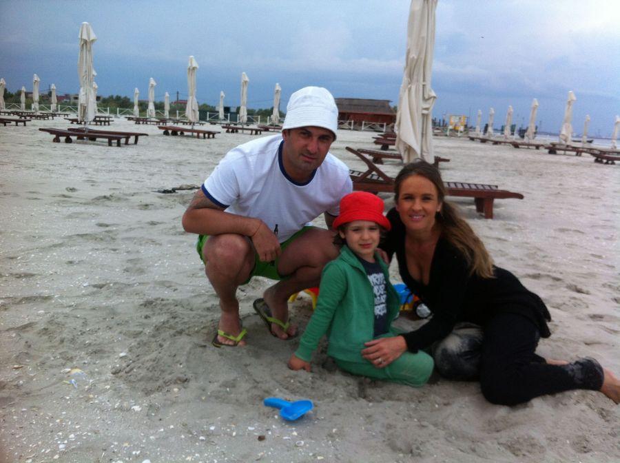 Diana Munteanu Niculescu a ales sa mearga in vacanta la Mamaia, impreuna cu familia