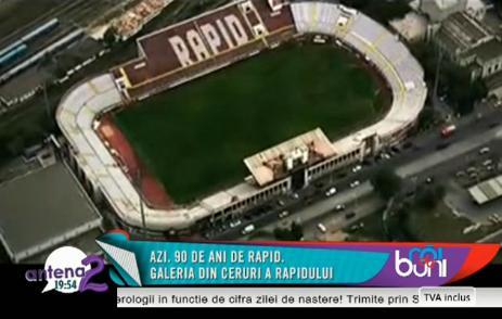 VIDEO IMPRESIONANT! Echipa Rapid la 90 de ani de existenta: "Cerurile sunt visinii"
