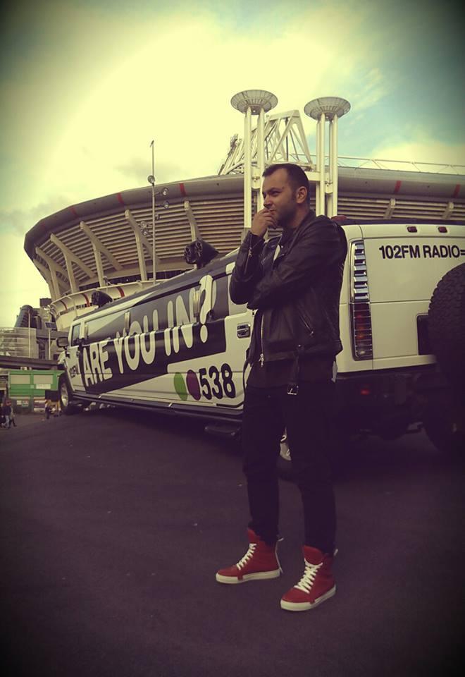 FOTO! Mihai Morar, in extaz la concertul Rihannei de la Amsterdam