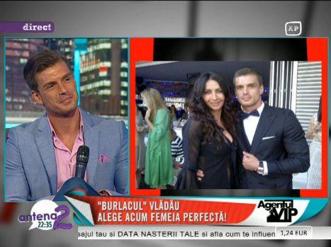 "Burlacul" Bogdan Vladau despre relatia cu Mihaela Radulescu: "E o femeie deosebita, o draguta"